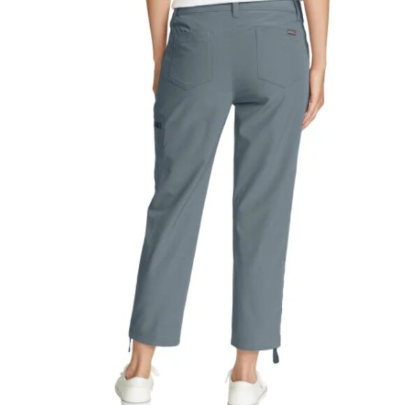 Eddie Bauer Women's Ripstop Capri Gray Size 14 - Picture 4 of 12
